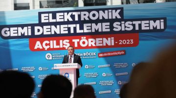 Türkiye’de İlk ve Tek Olan Elektronik Gemi Denetim Sistemi Devrede