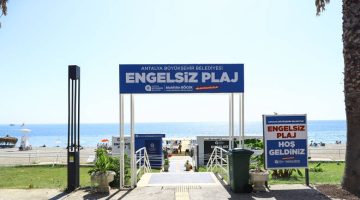 Engelsiz Plaj Turistlerin de Gözdesi