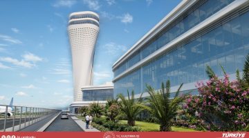 Antalya Havalimanı’na 77 Metre Yüksekliğinde Yeni Kule